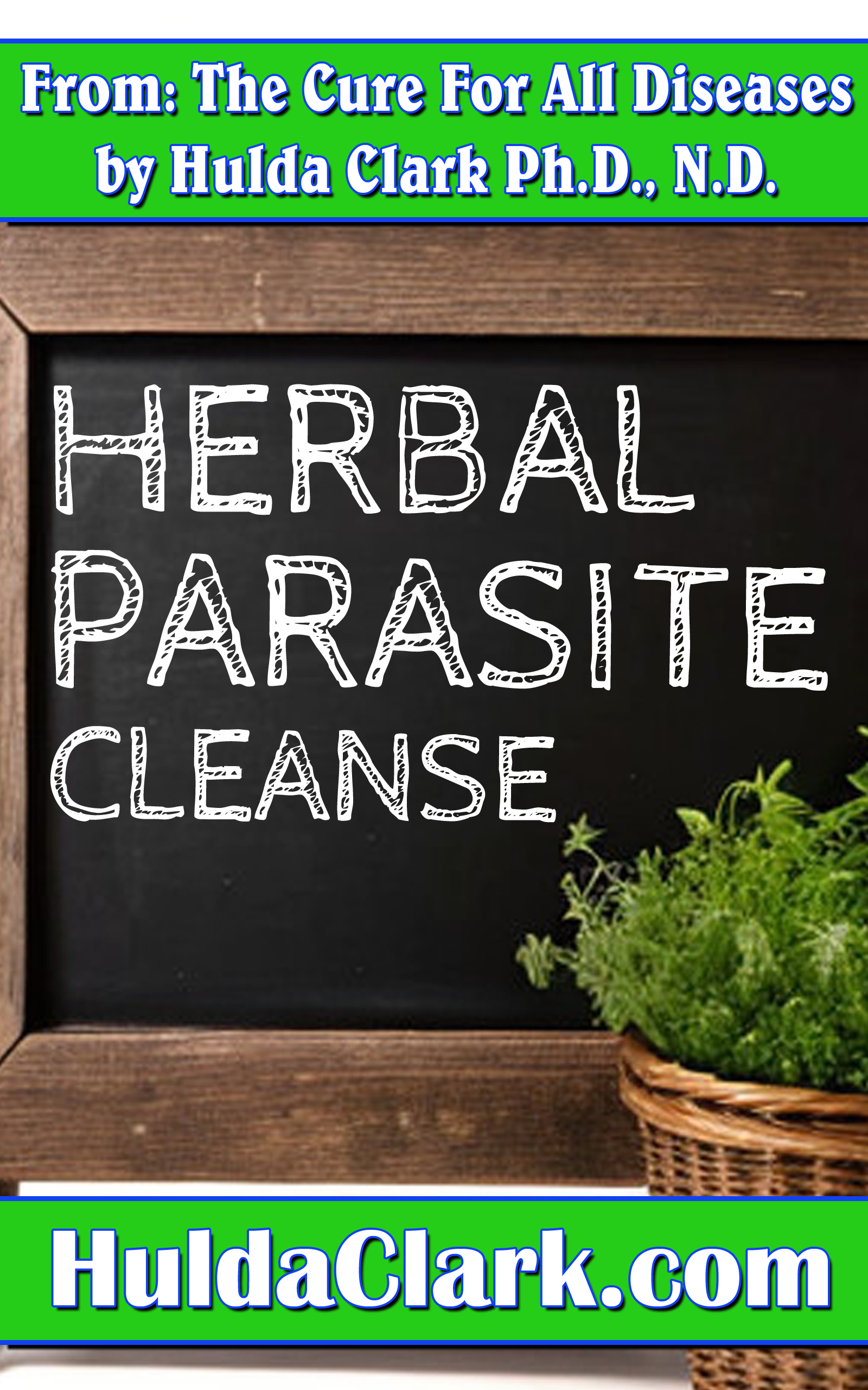 Herbal Parasite Cleanse Ebook excerpt from The Cure for All Diseases by Hulda Clark