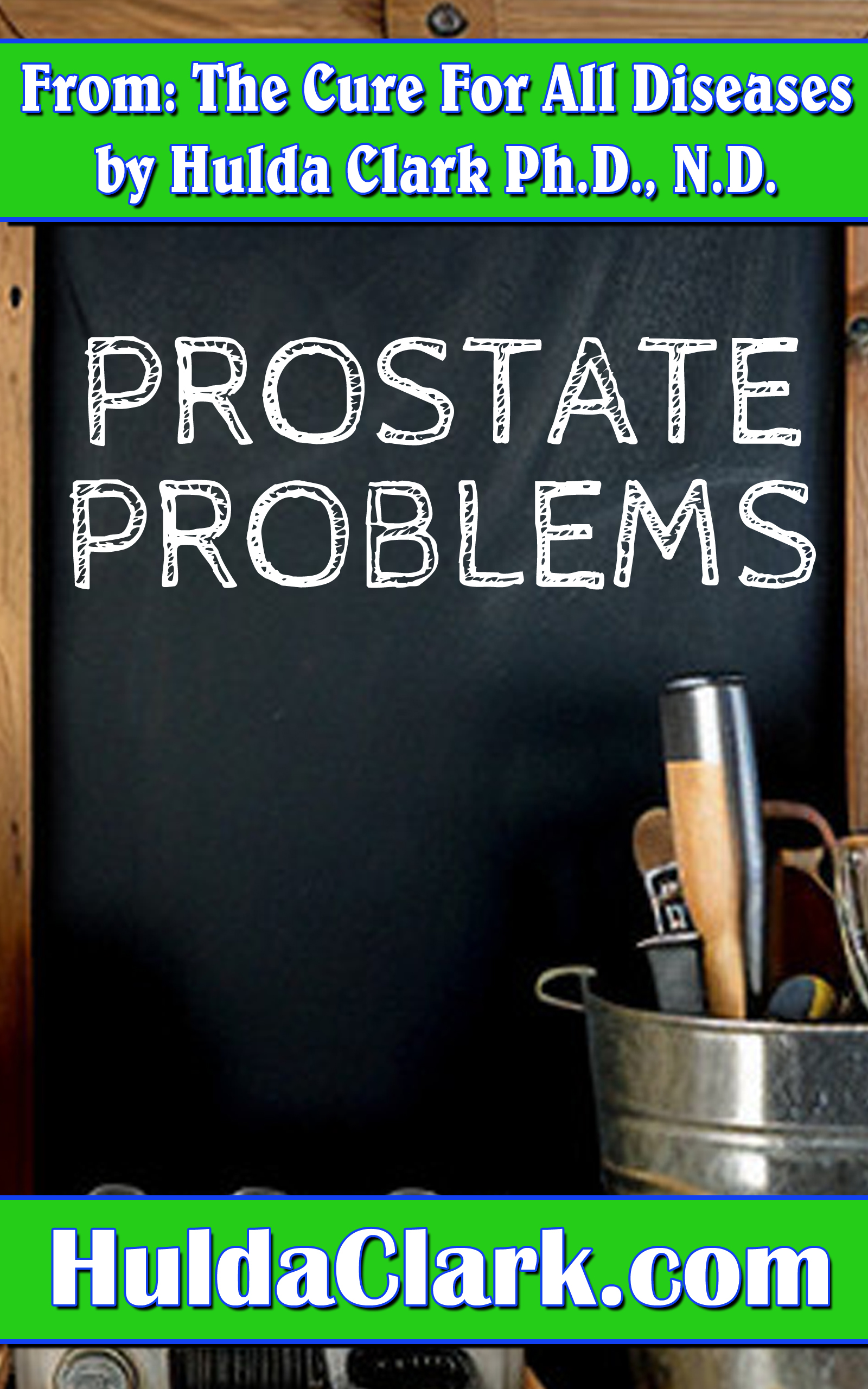 Prostate Problems Ebook excerpt from The Cure for All Diseases by Hulda Clark
